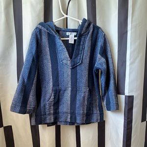 OLD NAVY BLUE BAJA HOODIE